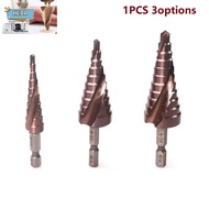 【HEPA】M35 5% Cobalt Step Drill Bit 3-12 4-22 6-24 HSS-CO HSS Cone Metal Drill Bit