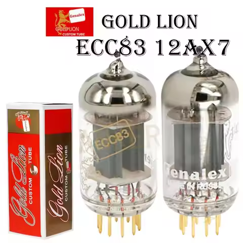 GOLD LION ECC83 12AX7 ECC82 12AU7 ECC81 12AT7 Electronic Tube Precision Matching 12AX7 12AU7 Vacuum 