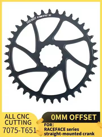 RACE FACE (0mm Offset) Oval Narrow Wide Chainring