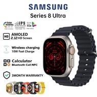 Original Samsung Smart Watch S8 Ultra Max 2.2 Inci Bluetooth Jam