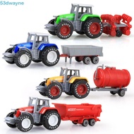 DWAYNE Tractor Toy Bulldozer Models Educational Toy Tractor Dump Truck 1pc Boy Toy Farmer Vehicle