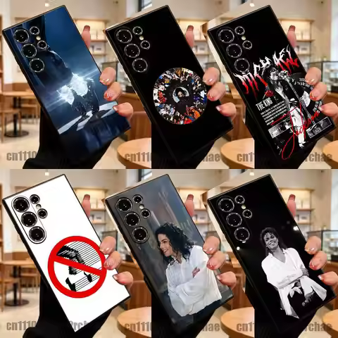 For M-Michael J-Jackson Phone Case Samsung S22,S24,S20,S25,S23,S30,S26,Ultra,Plus,5G ,Fe,Lite Tpu Co