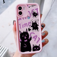 Case For Xiaomi Redmi A1+ A2+ A1 Plus A2 POCO C50 C51 Three-Color Phone Silicone Shockproof