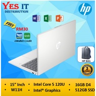 HP Laptop 14-ep1143TU Silver ( Intel Core 5 120U / 16GB RAM DDR5 / SSD 512GB / 14"Inch / W11H / H24 