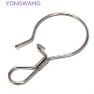 YONGWANG Fishing Tools Stainless Steel 2Pcs Fishing Stringer Stringer Clip Fish Lock Cable Stringer 