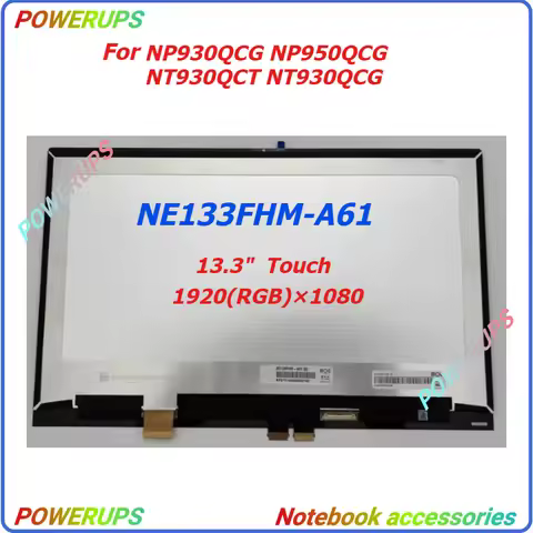 New A+ Laptop LCD Screen/Display Panel For Samsung Galaxy Book Flex NP930QCG NP950QCG NT930QCT NT930