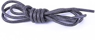 YUPPIE TONE Round Waxed Shoelaces Cotton Shoe Lace Strings 0.25cm Width 2 Pairs