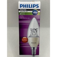 Philips MASTER LED 4w Candle Bulb DimTone E14 Warm White