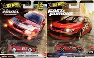 🔥LAST Set Hot Wheels MITSUBISHI LANCER EVOLUTION VI IX Evo 6 evo 9 hotwheels 1:64