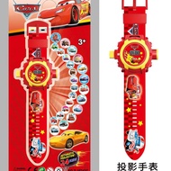 Children Cartoon Electronic Watch Buzz Lightyear Toy Story Educational Projection See Time Toy Watch