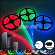 LAMPU LED STRIP (MATA BESAR) 5050 DC 12 VOLT (AKI) IP44 / 1 ROLL 5 METER WATERPROOF GEL PEREKAT