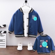 10.10 HappyOliver Imported Baby Boys and Girls Jacket with Zipper Baseball Jacket Model Ages 6 Month