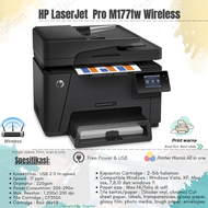 Printer Potocofy warna F4 HP LaserJet Pro M177fw