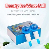 Beauty Ice Ball Facial Face Massagers Ice Facial Roller Globes Cold Skin Massagers Redness Soothing 