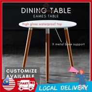 Belilah Eames dining Round Table/meja makan/coffee table/meja kopi /study table/meeting table  Cafe 