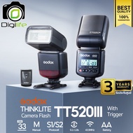 Godox Flash TT520III พร้อม Trigger Manual (ใส่ Sony ได้บางรุ่น ) - รับประกันศูนย์ Godox Thailand 3ป