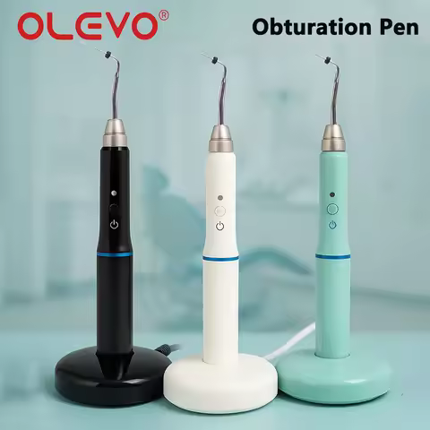 Dental Cordless Wireless Gutta Percha Obturation System Endo Heated Pen with 2 Tips 3 Second Rapid H