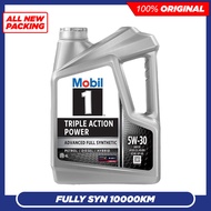 (ALL NEW) Mobil 1 Advance Triple Action Power 5W30 SP Fully Synthetic (4L) Engine Oil 5W-30