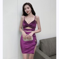 Mini Dress Beludru Stretch Cup Bra HC1280