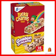General Mills Cereal Bar Variety Pack - Lucky Charms / Golden Grahams - Breakfast Bar Lunch Box
