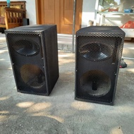 box speaker 2 way 10 inch + tweeter. triplek lapis kulit jeruk