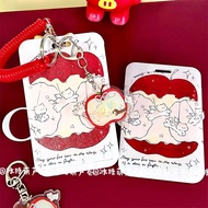 Student Cute ID, Cafeteria Meal Card Set, Bus Campus Card Holder, Prohibited Protection, Work Sign H