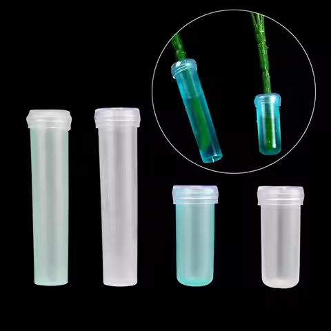 50 Pcs Fresh Flower Fresh-keeping Tube 4.2cm/7.3cm Plastic Plant Nutrition Tube Water Storage Contai