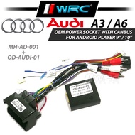 OEM Power Socket With Canbus Audi A3 / A4 For Android Player 9" / 10"