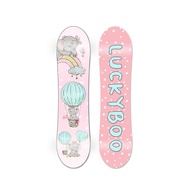 [Self-Operated] Children's Ski Board Veneer Set Baby Ski Board Pink Little Girl Ski Board Children 1