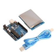 Practical UNO R3 Development Board + 2.8 Inch TFT LCD Touch Shield Display Module for Arduino