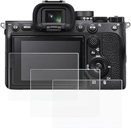 Screen Protector for Sony a7V a7RV a7R5 Camera, Ultra-Clear 9H Anti-Scratch Tempered Glass Cover for