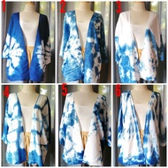 Indigo Tie-Dye Kimono + Color (2)