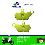 Afi Brake Front Motorcycle Brake Pad - Yamaha Ego - AMB-EGO (1 set)