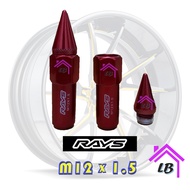 Rays Lock Nut Spike Rays Wheel Nut Rays Tyre Nut Rays Racing Nut Rays Steel Nut Nut Besi