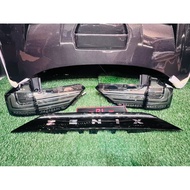 Toyota Innova Zenix 2023 - 2026 rear LED DRL Tail Lamp Light Trunk Garnish Bonnet Taillamp taillight