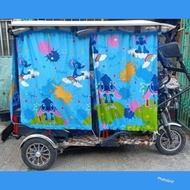 e bike seat cover for NWOW ERVS 2 W/5 pcs curtains.