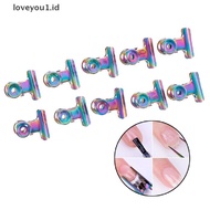 EA225 new 10 Pcsil Tips Clip Finger Qui Builder Gel Sl Wrap Too loveyo
