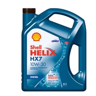 น้ำมันเครื่องดีเซลกึ่งสังเคราะห์ Shell 10W-30 (6L)