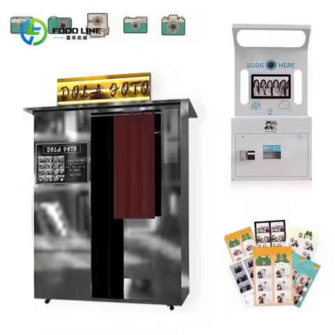 Customized Photo Booth Machine Set Custom Vogue Dslr Selfie Touch Screen Elfie Automatic With Camera