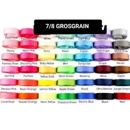 PER 5 YARDS: 7/8" GROSGRAIN RIBBON