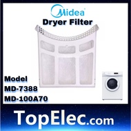 MIDEA FILTER DRYER LINT FILTER PENAPIS MESIN KERING MD-6288 MD-7388 MD-100A70 TOPELEC