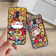 Samsung J6 2018 / J6 Plus / J8 / J6+ Case Set Of Lucky Lucky Fortune Cats