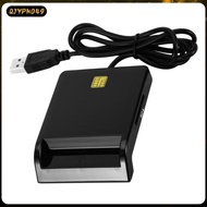 [qjypno49] USB 2.0 EMV  ID Bank CAC Smart Chip Card Reader Writer Cloner Connector