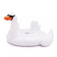 [Inflatable Baby Pool Float] – White Swan Baby Pool Float