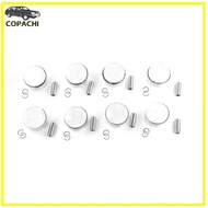 8pcs Engine Pistons&Rings Set 079107065AK 079107066AK For Audi A6 4.2L V8 Car Accessories Parts Repl