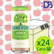 SOMERSBY - [原箱] 巨罐裝 蘋果酒 (500毫升 x 24) 包裝隨機發放