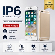 iPhone 6s IP6s Refurbished Used Smartphone 16GB 32GB 64GB 128GB Second Hand Phone Malaysia Version