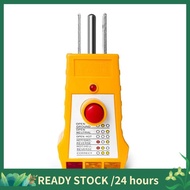 Outlet Tester for Grounding Products, Outlet Tester with GFCI, Electrical Receptacle Tester, Plug Te