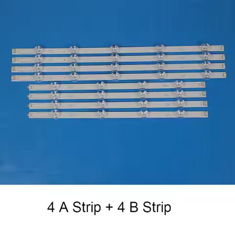 8 Piece/Set LED Backlight Strip For LG 47LB650T 47LB580T 47LB582T 47LB561T 47 TV Backlight LED Bands