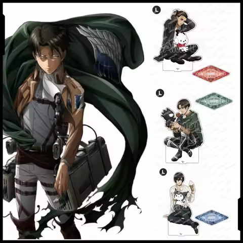 Attack on Titan Part 2 Acrylic Stand Animation Peripheral Ellen Amin Reina Owen PVC Stand Desktop Or